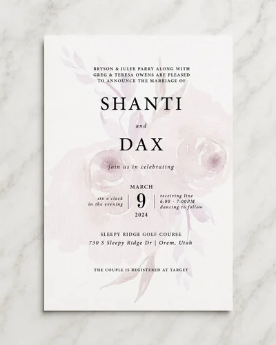 LDS Temple Sealing Invitations Provo example 5