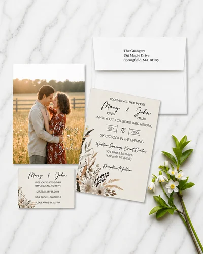 Custom Wedding Invitations Provo example 5