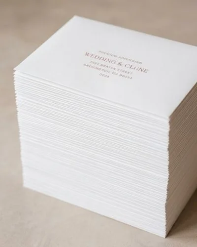 Wedding Envelope Printing Provo example 2