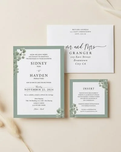 Wedding Envelope Printing Provo example 3